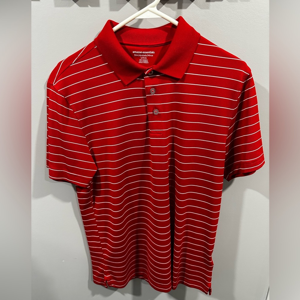Men’s Small Amazon Essentials Polo